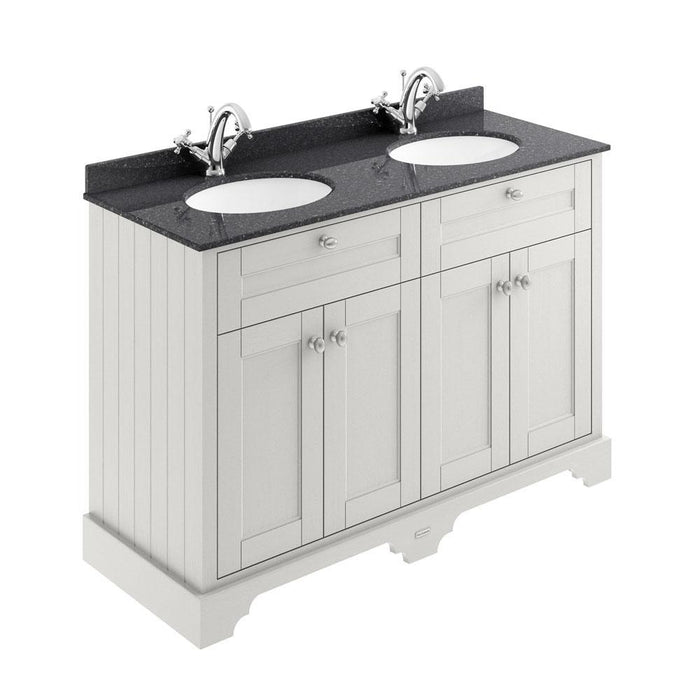 Hudson Reed Old London Vanity Unit with Marble Top - Floor Standing Unit - Unbeatable Bathrooms