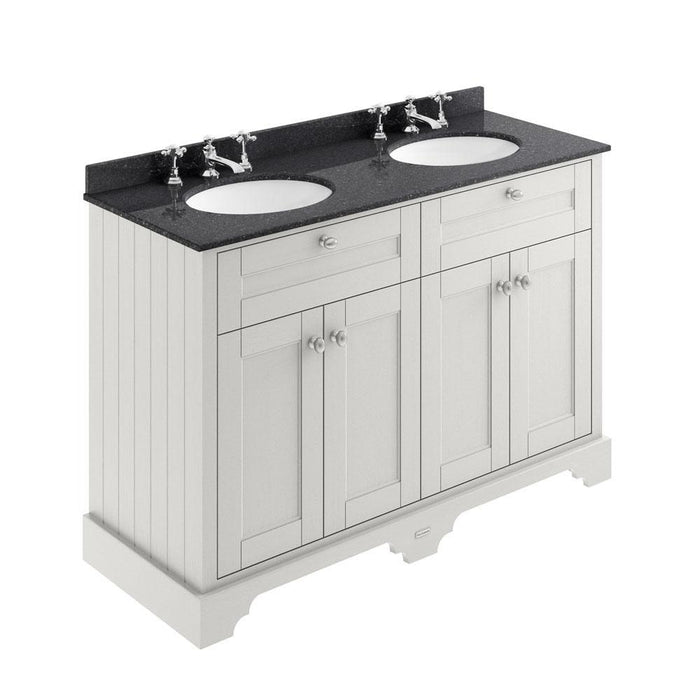 Hudson Reed Old London Vanity Unit with Marble Top - Floor Standing Unit - Unbeatable Bathrooms