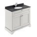 Hudson Reed Old London Vanity Unit with Marble Top - Floor Standing Unit - Unbeatable Bathrooms