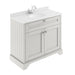 Hudson Reed Old London Vanity Unit with Marble Top - Floor Standing Unit - Unbeatable Bathrooms