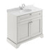 Hudson Reed Old London Vanity Unit with Marble Top - Floor Standing Unit - Unbeatable Bathrooms