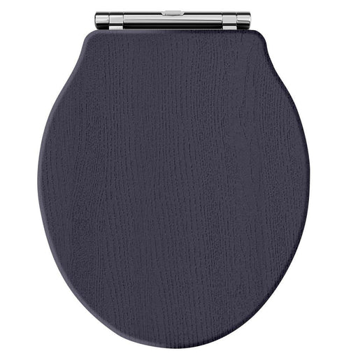 Hudson Reed Chancery Soft Close Toilet Seat - Twilight Blue - Unbeatable Bathrooms