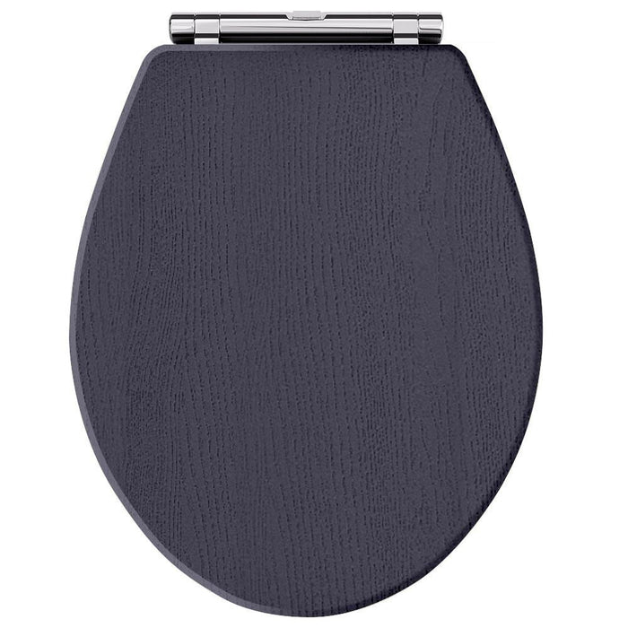 Hudson Reed Richmond Toilet Seat - Twilight Blue - Unbeatable Bathrooms