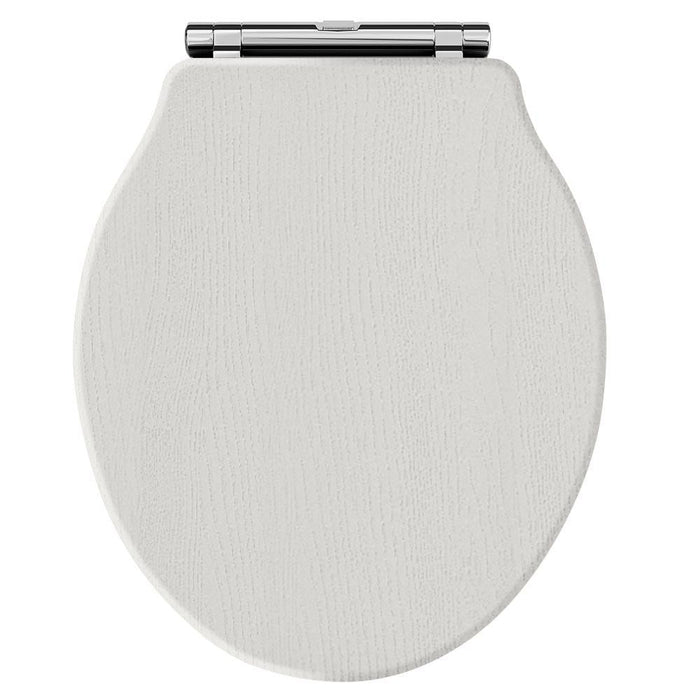 Hudson Reed Chancery Soft Close Toilet Seat - Timeless Sand - Unbeatable Bathrooms