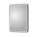 Hudson Reed Hydrus Black Framed LED Touch Sensor Mirror - Unbeatable Bathrooms