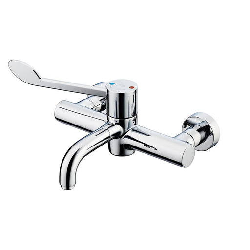 Armitage Shanks Markwik 21+ Panel Mounted Thermostatic Basin Mixer, Single Sequential Lever, Demountable with Removable Spout - Unbeatable Bathrooms