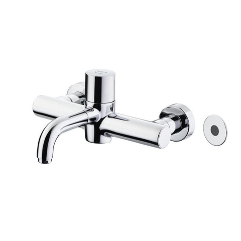 Armitage Shanks Markwik 21+ Panel Mounted Thermostatic Basin Mixer, Time Flow Sensor, Demountable with Removable Spout - Unbeatable Bathrooms