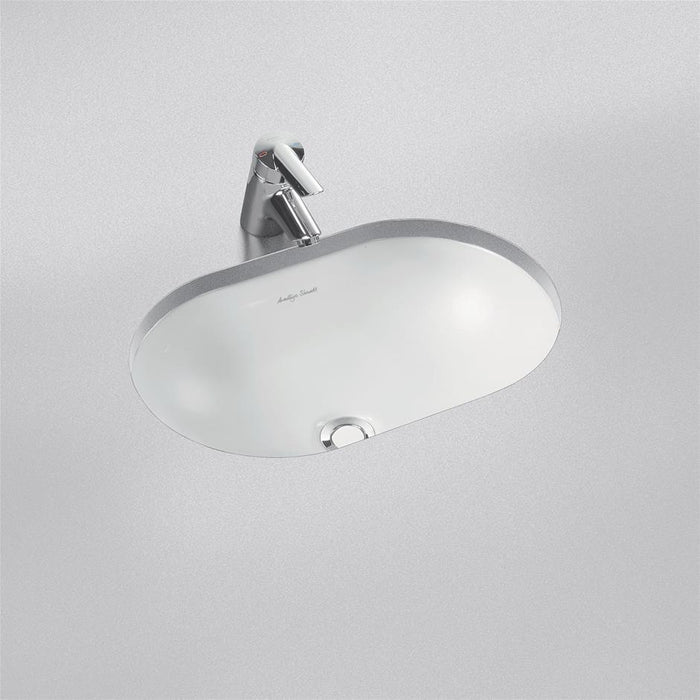 Armitage Shanks Marlow 21 Under-Countertop Basin with Overflow - Unbeatable Bathrooms