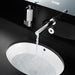 Armitage Shanks Marlow 56cm Washbasin with Unglazed Rim - Unbeatable Bathrooms