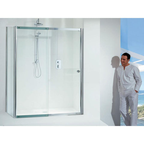 Matki Colonade Sliding Door for Corner with Glass Guard - Unbeatable Bathrooms