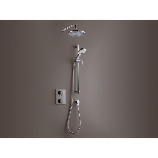 Matki Elixir Concealed Mixer with Slide Rail and Deluge - Unbeatable Bathrooms