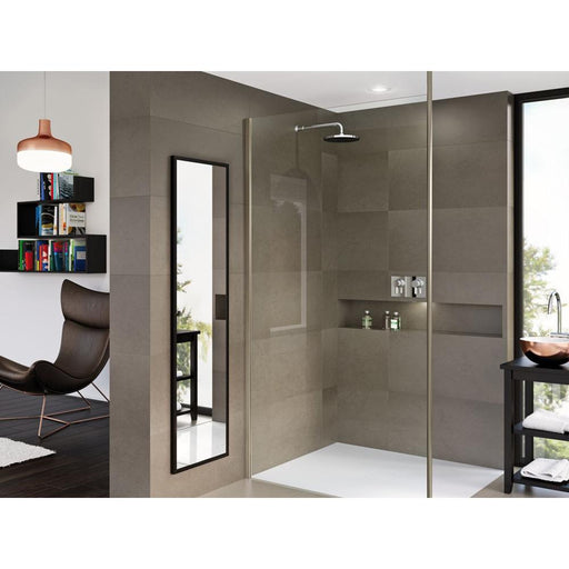 Matki-One Wet Room Panel with Ceiling Brace Bar - Unbeatable Bathrooms