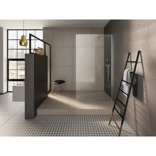 Matki Straight Wet Room Panel with Glass Guard - Unbeatable Bathrooms