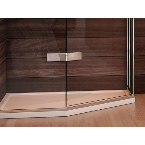 Matki Continental 40 1000mm Offset Shower Tray & Waste - Unbeatable Bathrooms
