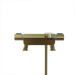 Aqualisa Midas 220 Thermostatic Bath & Shower Mixer - Brushed Brass - Unbeatable Bathrooms