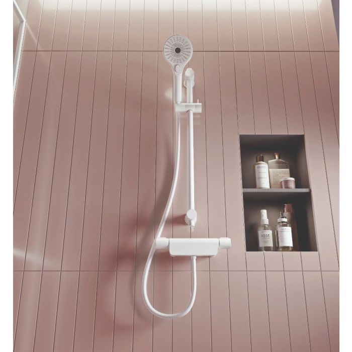 Aqualisa Midas 220 Thermostatic Bar Mixer Shower with Adjustable Head (Various) - Unbeatable Bathrooms