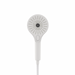Aqualisa Midas 220 Thermostatic Bar Mixer Shower with Adjustable Head - Matt White - Unbeatable Bathrooms