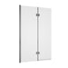 Tissino Messina 8mm Rectangular Shower Bath Screen - Unbeatable Bathrooms