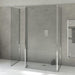 Tissino Armano Front Shower Glass Panel - Unbeatable Bathrooms