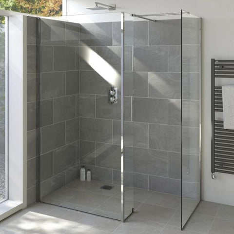 Tissino Armano 250 Shower Glass Return Panel - Unbeatable Bathrooms