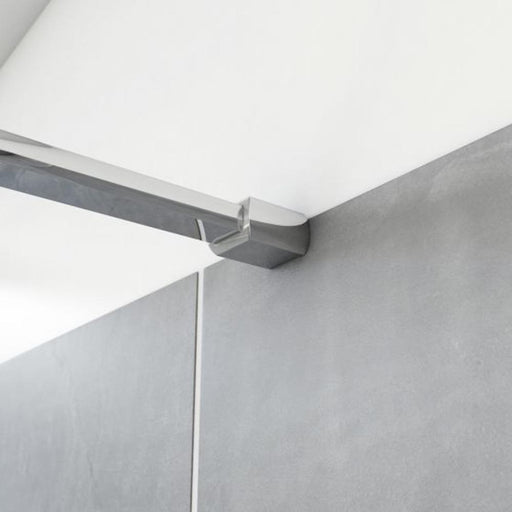 Tissino Armano 100cm Glass-To-Wall Support Arm Chrome - Unbeatable Bathrooms