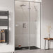 Tissino Lugano Frameless Hinged Door & In-Line Panel - Unbeatable Bathrooms