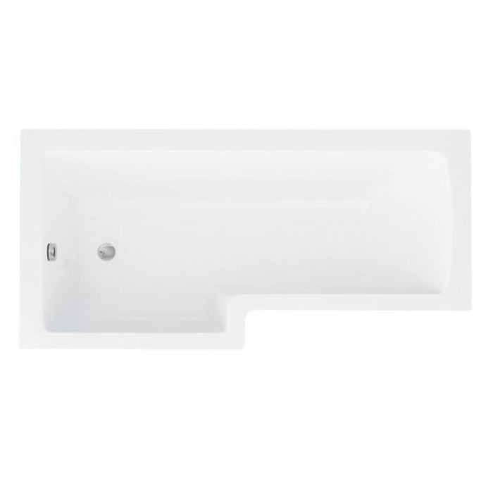 Tissino Lorenzo Premium 1700 x 700/850mm Shower Bath - Unbeatable Bathrooms