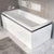 Tissino Lorenzo 16/17/1800mm L-Shape Bath Panel - Unbeatable Bathrooms