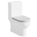 Tissino Angelo Close Coupled Toilet (Closed Back) - Unbeatable Bathrooms