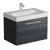 Tissino Angelo 600/700mm Vanity Unit - Wall Hung 1 Drawer Unit - Unbeatable Bathrooms