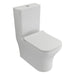 Tissino Savuto Rimless Close Coupled Toilet (Closed Back) - Unbeatable Bathrooms