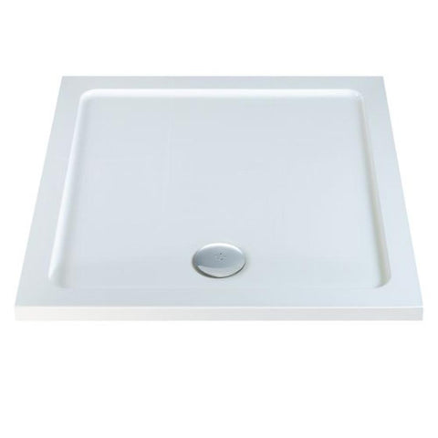 Tissino Coral Square Shower Tray - Unbeatable Bathrooms