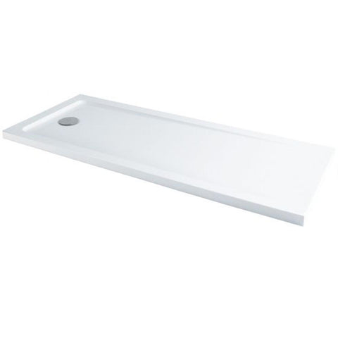 MX Elements 1700 x 700mm Walk-In Rectangle Shower Tray - Unbeatable Bathrooms