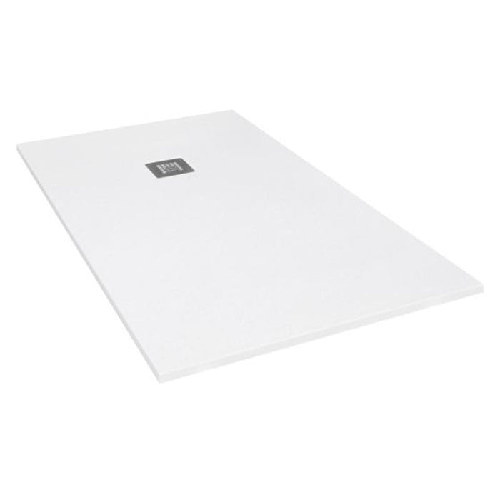 Tissino Giorgio2 Square Shower Tray - White - Unbeatable Bathrooms