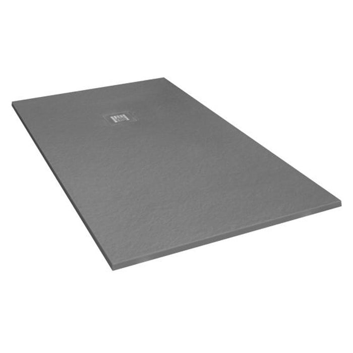 Tissino Giorgio2 Square Shower Tray - Grey - Unbeatable Bathrooms