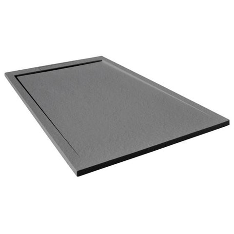 Tissino Giorgio Lux Square Shower Tray - Grey - Unbeatable Bathrooms