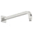 Tissino Mario Wall Mounted Square Curved Shower Arm - Chrome - Unbeatable Bathrooms