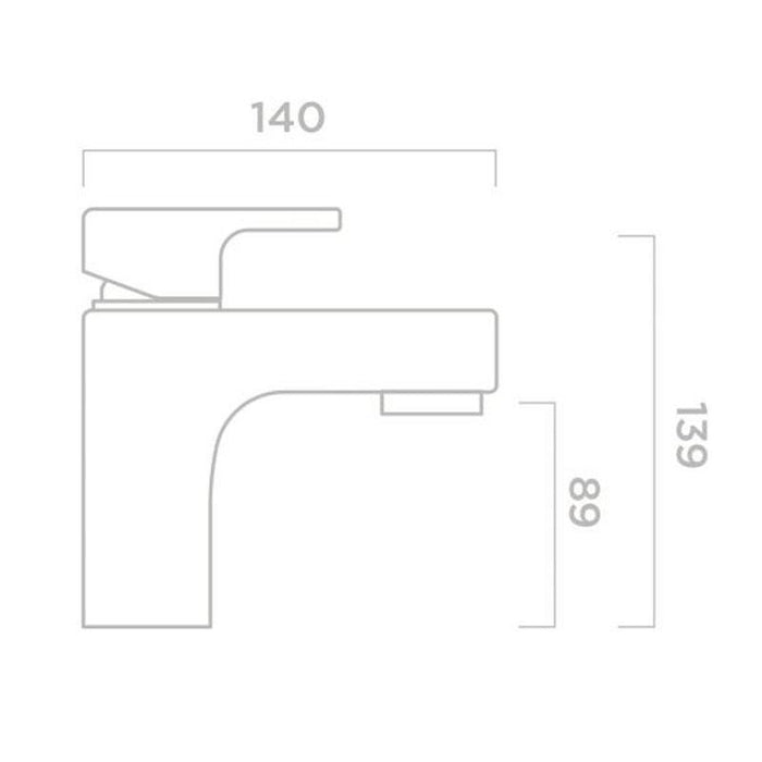Tissino Tenza Basin Mono Tap - Unbeatable Bathrooms