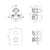 Tissino Elvo Dual Handle Thermostatic Shower Valve -Square - Unbeatable Bathrooms