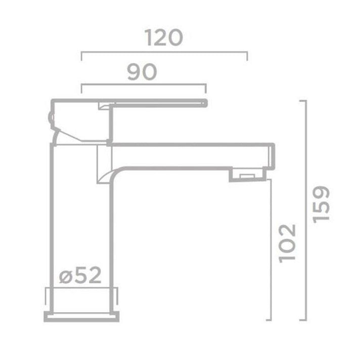 Tissino Bavera Basin Mono Tap - Unbeatable Bathrooms