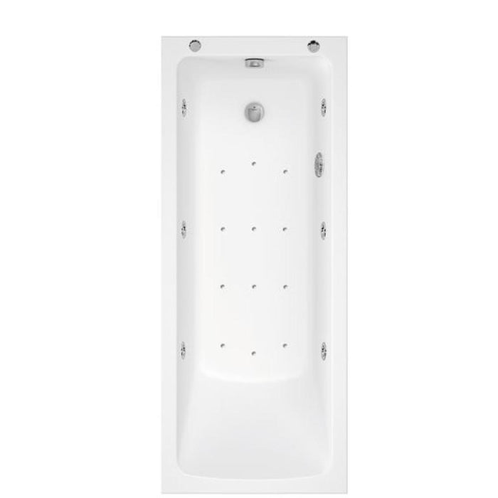 Tissino System 5000 Jets/10 Spa (Chrome) - Unbeatable Bathrooms