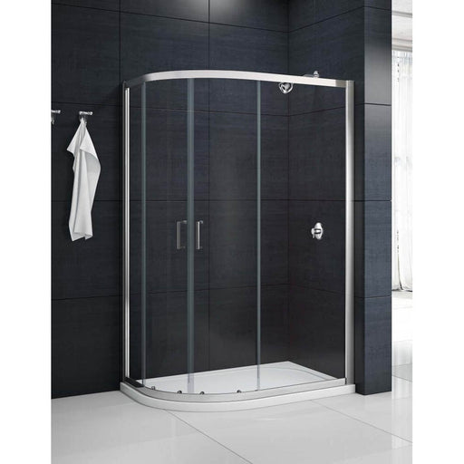 Merlyn MBOX 2 Door Offset Quadrant Shower Door - Unbeatable Bathrooms