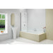 Merlyn Square Single Panel Bathscreen - Unbeatable Bathrooms