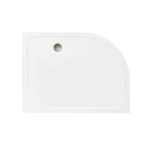 Merlyn Touchstone Offset Quadrant Tray - Right Hand - Unbeatable Bathrooms