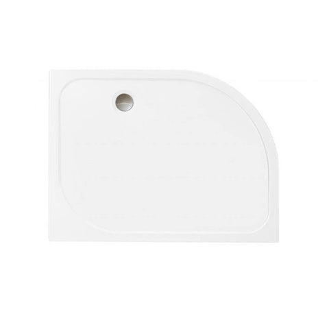 Merlyn Touchstone Slip Resistant Offset Quadrant Shower Tray - Unbeatable Bathrooms