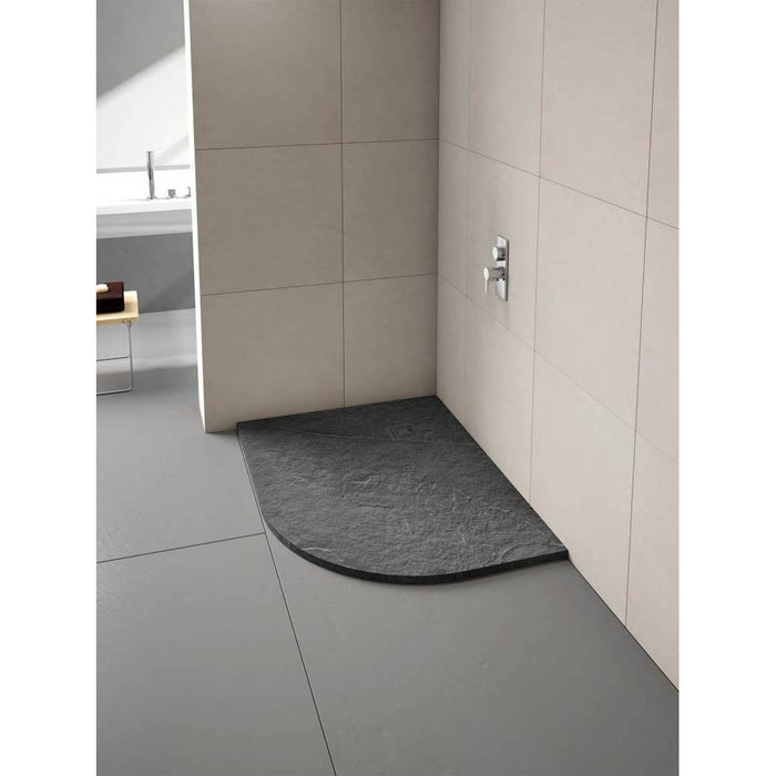 Merlyn Truestone Offset Quadrant Shower Tray - Unbeatable Bathrooms