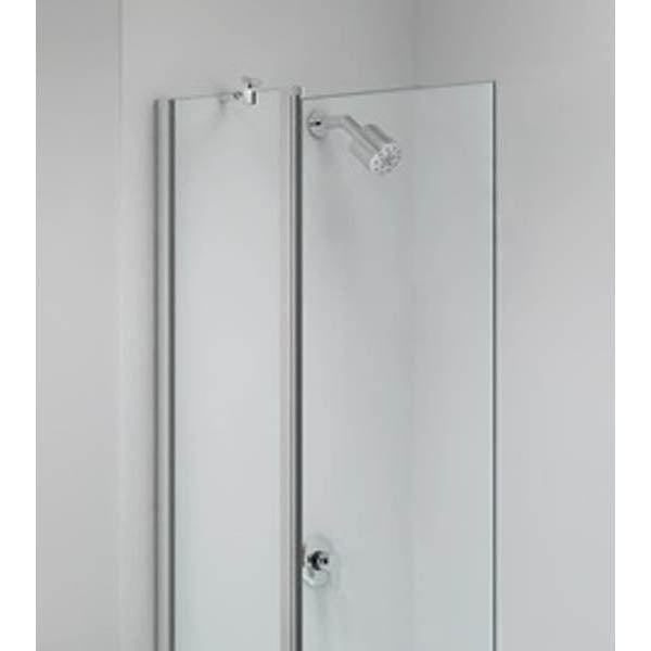 Merlyn Two Panel Folding Square Bathscreen - Unbeatable Bathrooms