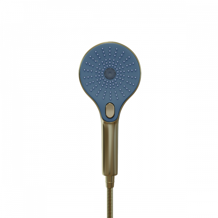 Aqualisa Midas 220 Thermostatic Bath & Shower Mixer - Brushed Brass - Unbeatable Bathrooms