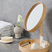 Look Wooden Close-up Magnifying Mirror - Natural Oak - Unbeatable Bathrooms