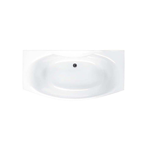 Carron Mistral 1800mm x 900mm Shower Bath - White - Unbeatable Bathrooms